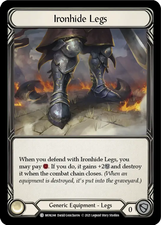 Ironhide Legs — Monarch — Cold Foil