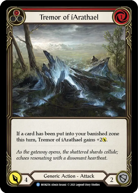 Tremor of íArathael — Monarch — Rainbow Foil
