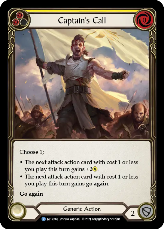 Captain's Call — Monarch — Rainbow Foil