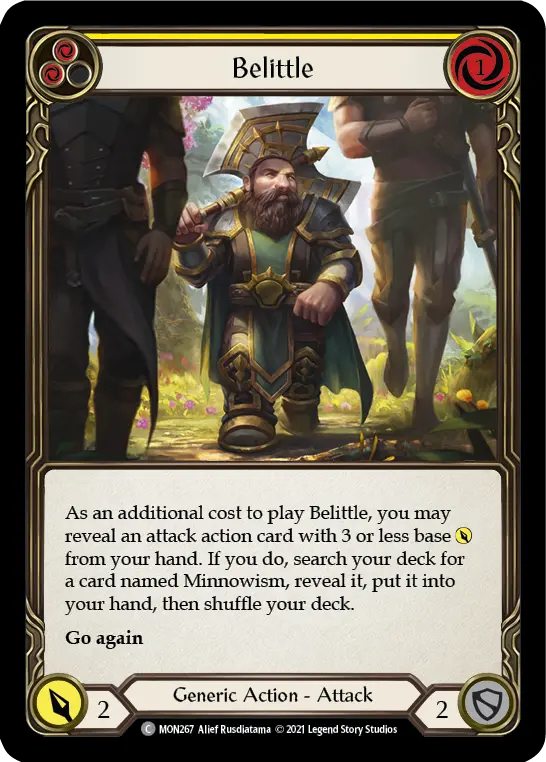 Belittle — Monarch — Rainbow Foil