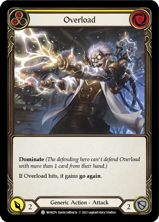 Overload — Monarch — Rainbow Foil