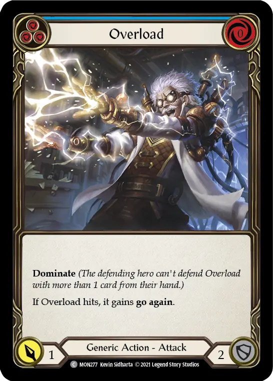 Overload — Monarch — Rainbow Foil
