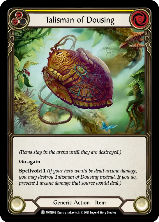 Talisman of Dousing — Monarch — Rainbow Foil