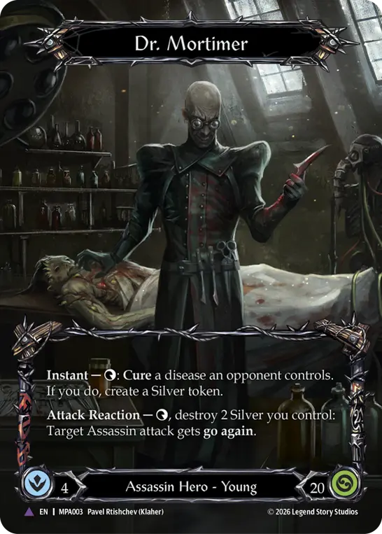 Dr. Mortimer — Extended Art — Cold Foil