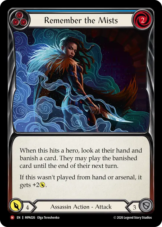 Remember the Mists — Rainbow Foil