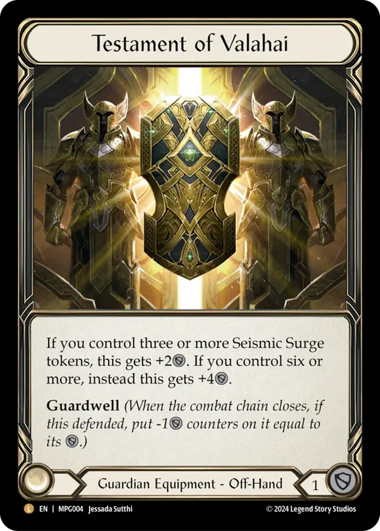 Testament of Valahai — Rainbow Foil