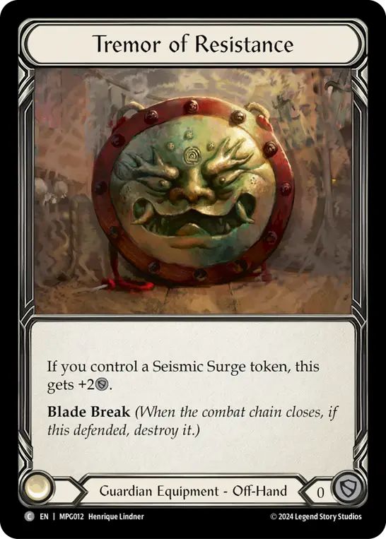 Tremor of Resistance — Cold Foil