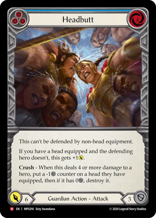 Headbutt — Rainbow Foil
