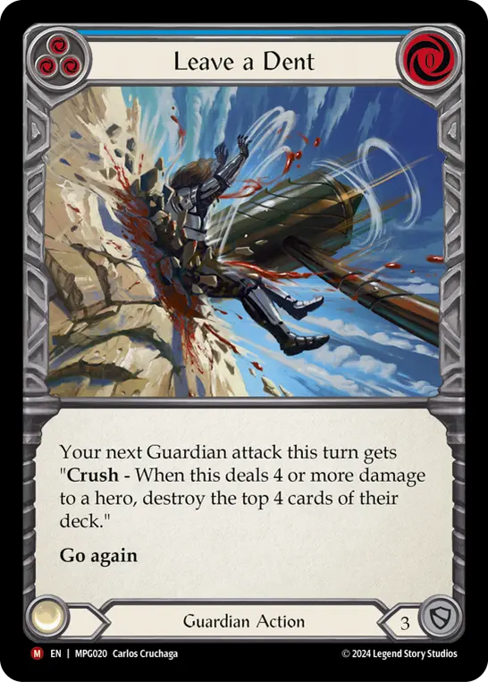 Leave a Dent — Rainbow Foil