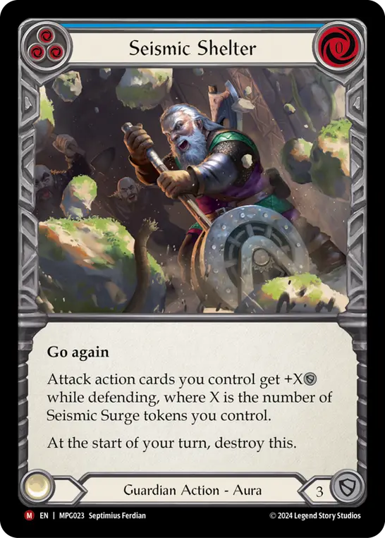 Seismic Shelter — Rainbow Foil