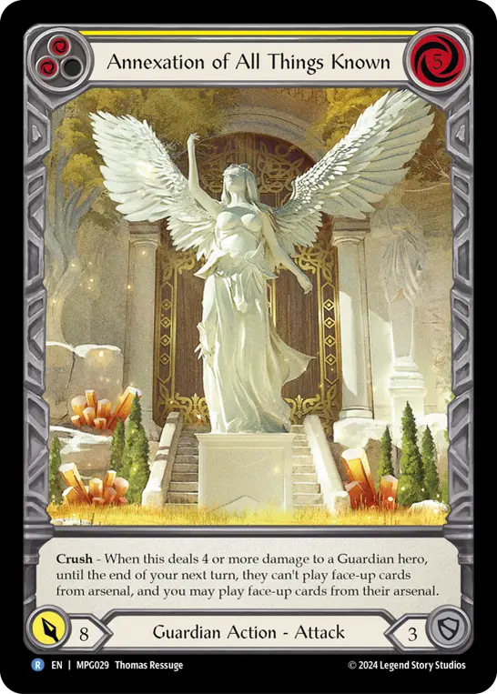 Annexation of All Things Known — Extended Art — Rainbow Foil