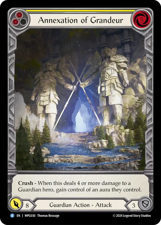Annexation of Grandeur — Extended Art — Rainbow Foil