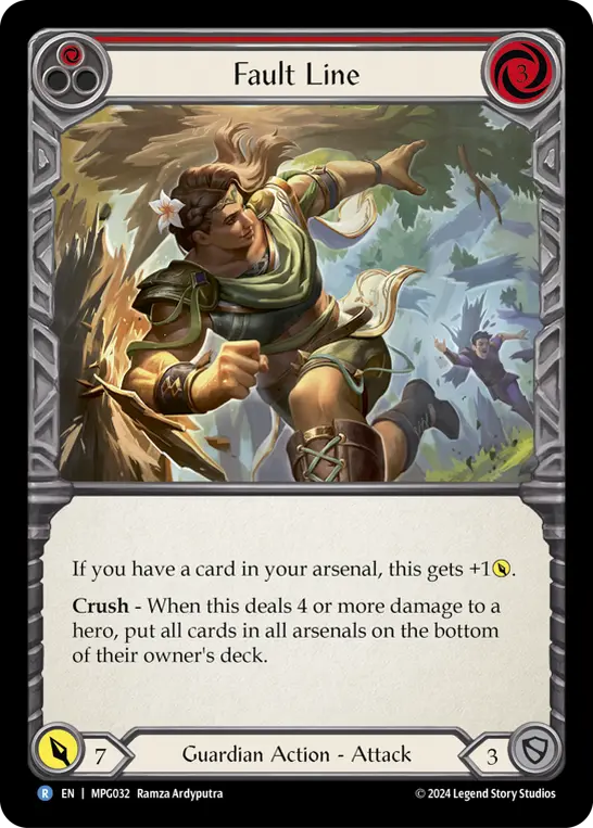 Fault Line — Rainbow Foil