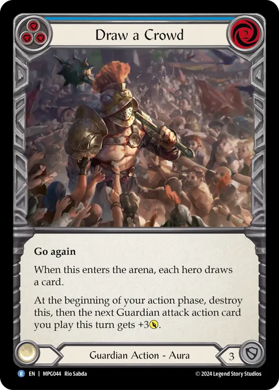 Draw a Crowd — Rainbow Foil
