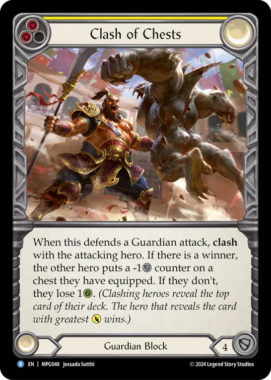 Clash of Chests — Rainbow Foil
