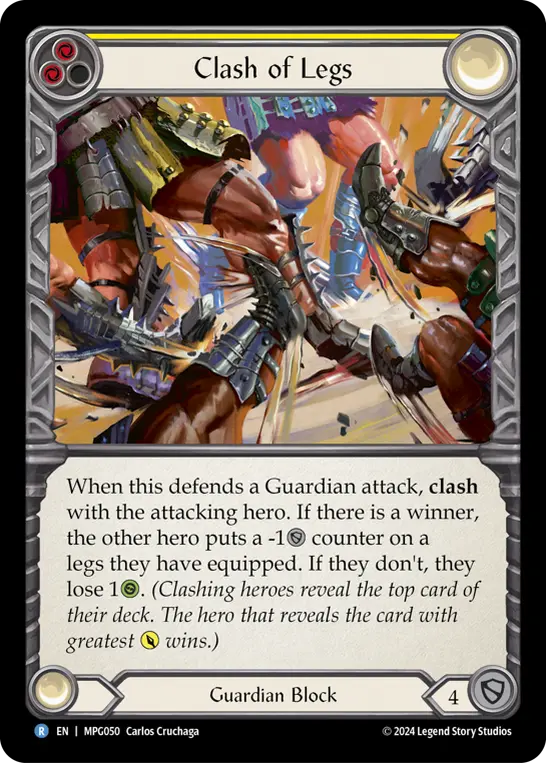 Clash of Legs — Rainbow Foil