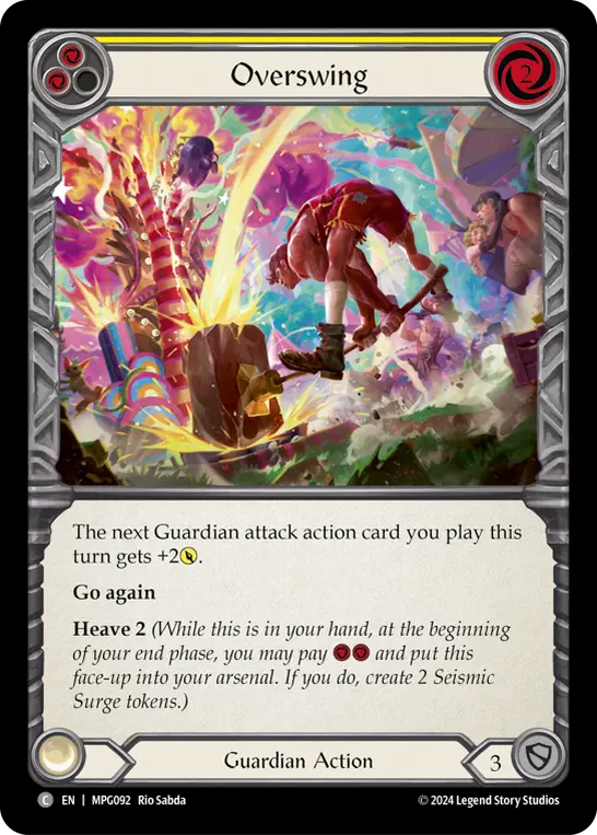 Overswing — Rainbow Foil