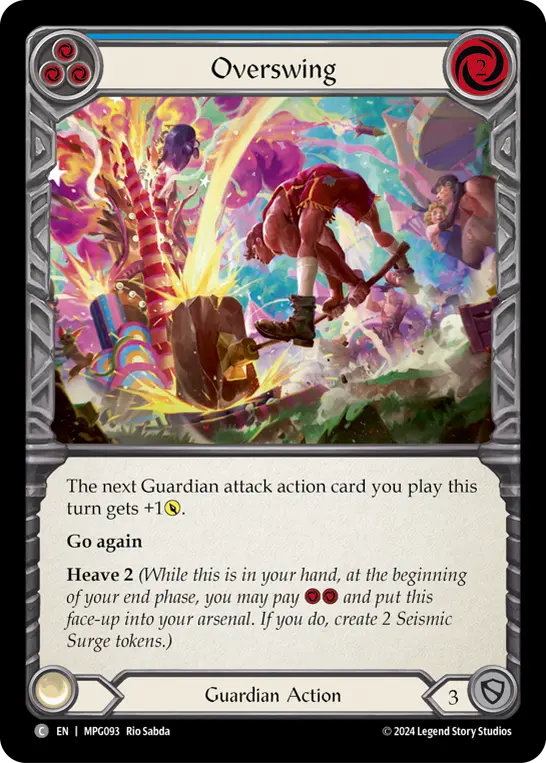 Overswing — Rainbow Foil