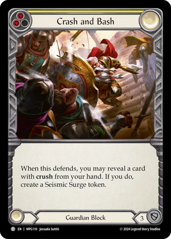 Crash and Bash — Rainbow Foil