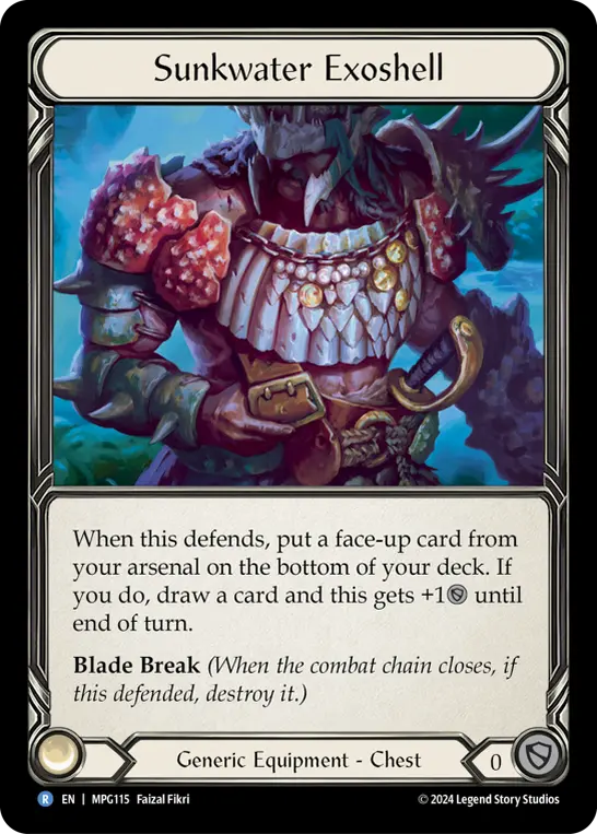 Sunkwater Exoshell — Cold Foil