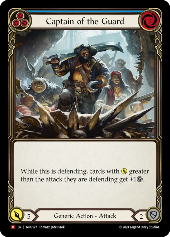 Captain of the Guard — Rainbow Foil