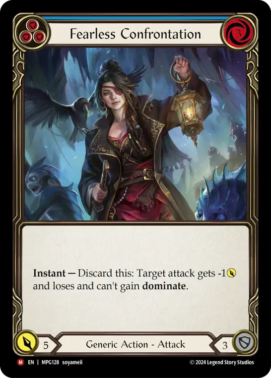 Fearless Confrontation — Rainbow Foil