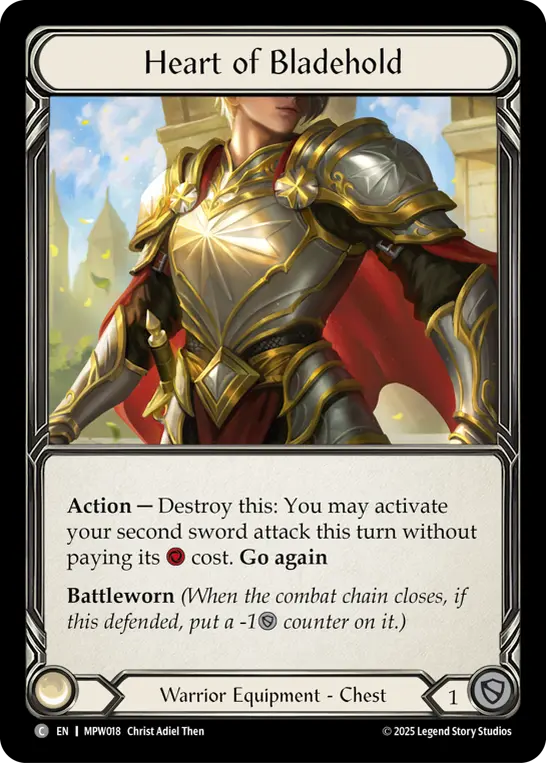 Heart of Bladehold — Cold Foil