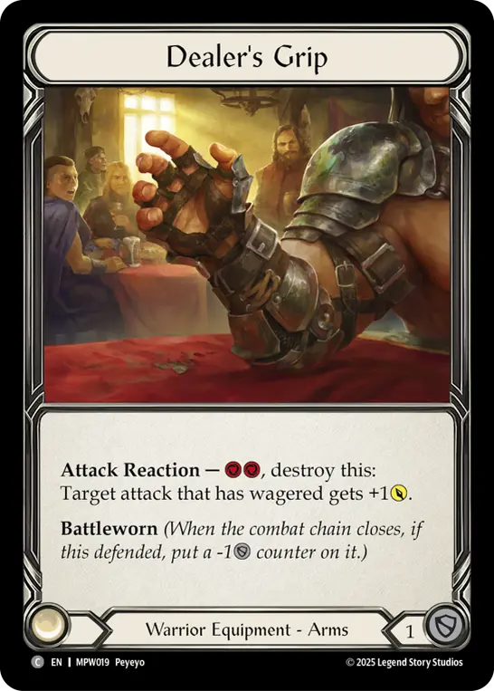 Dealer's Grip — Cold Foil
