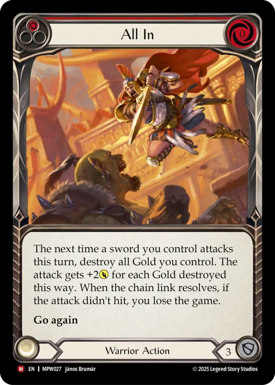 All In — Rainbow Foil