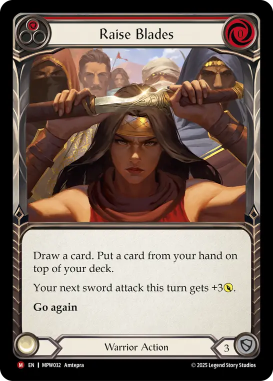 Raise Blades — Rainbow Foil