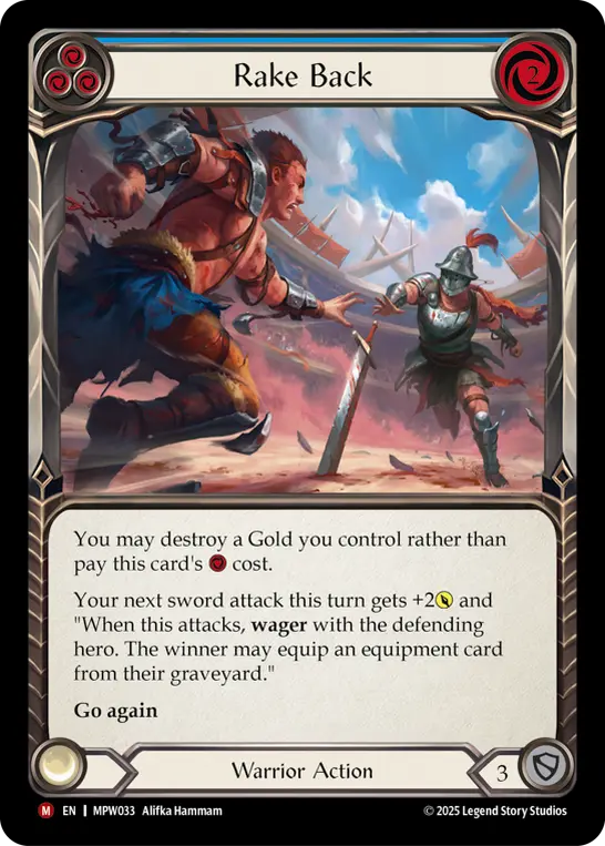 Rake Back — Rainbow Foil
