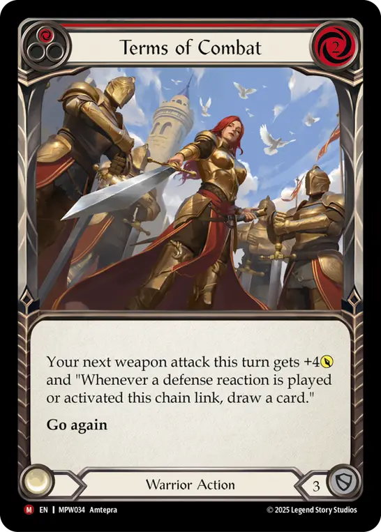 Terms of Combat — Rainbow Foil