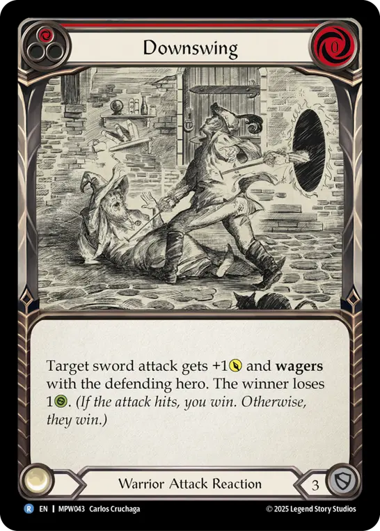 Downswing — Rainbow Foil