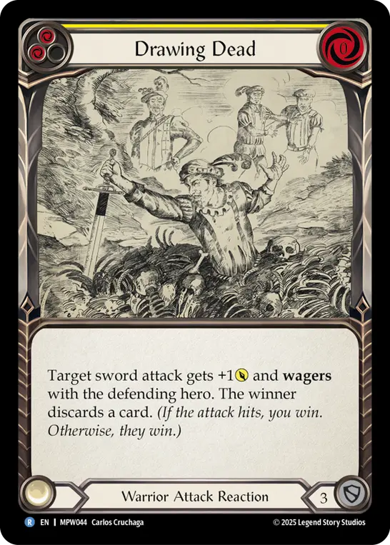 Drawing Dead — Rainbow Foil