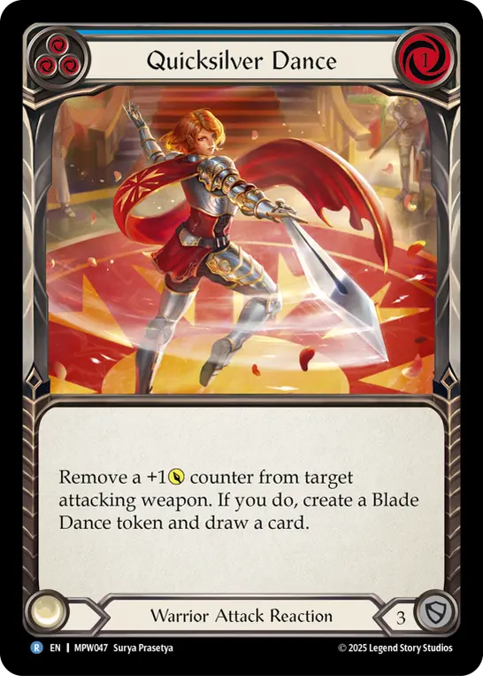 Quicksilver Dance — Rainbow Foil