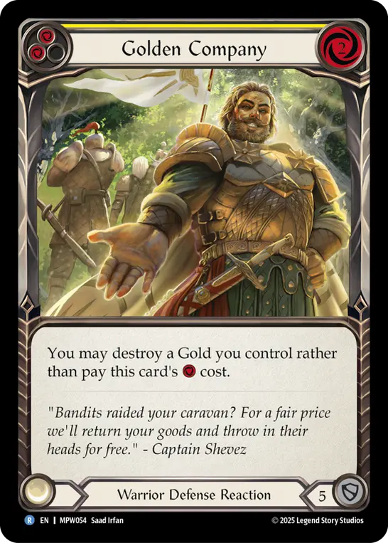 Golden Company — Rainbow Foil