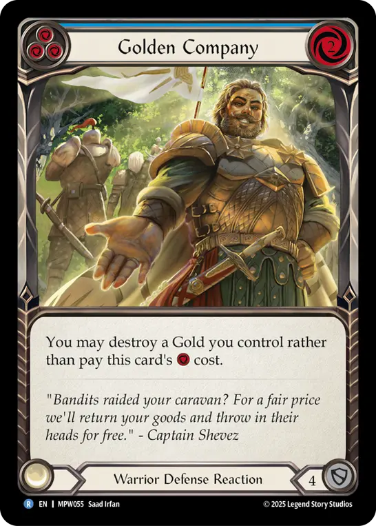 Golden Company — Rainbow Foil