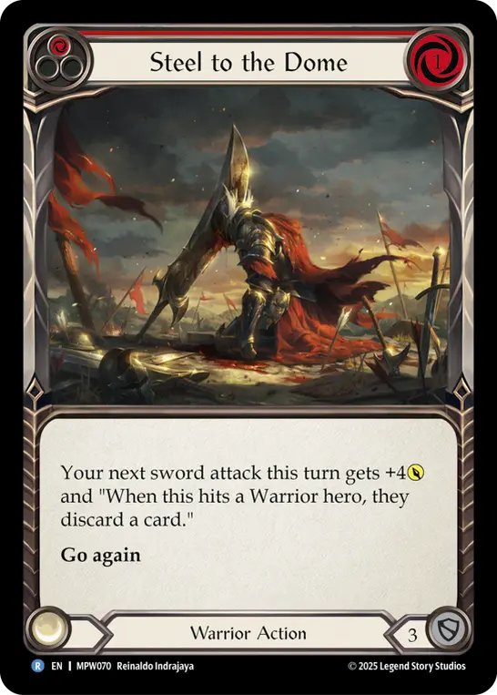 Steel to the Dome — Rainbow Foil