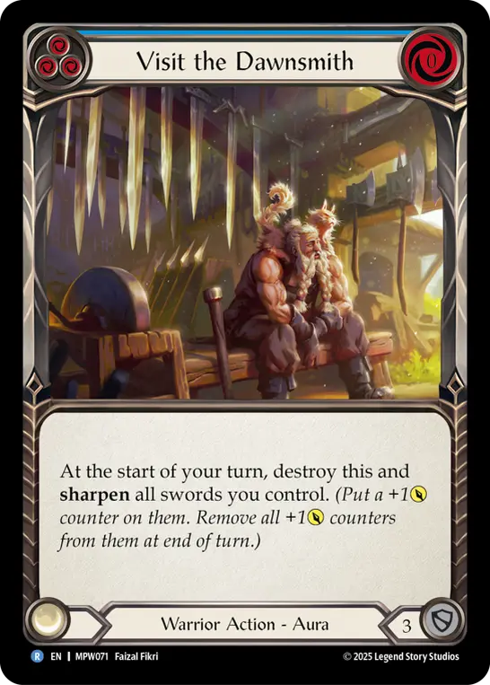 Visit the Dawnsmith — Rainbow Foil