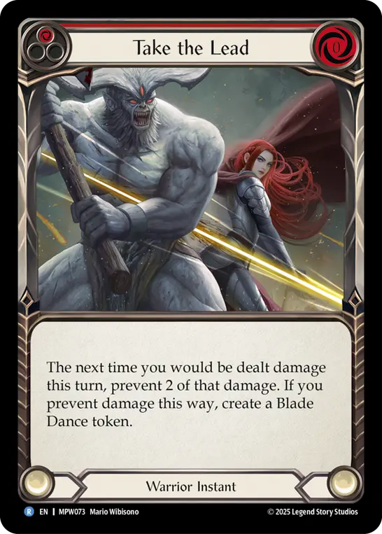 Take the Lead — Rainbow Foil