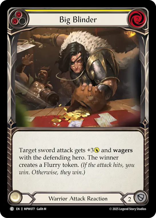 Big Blinder — Rainbow Foil