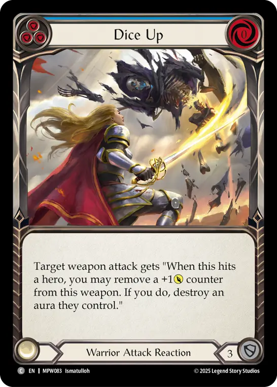 Dice Up — Rainbow Foil