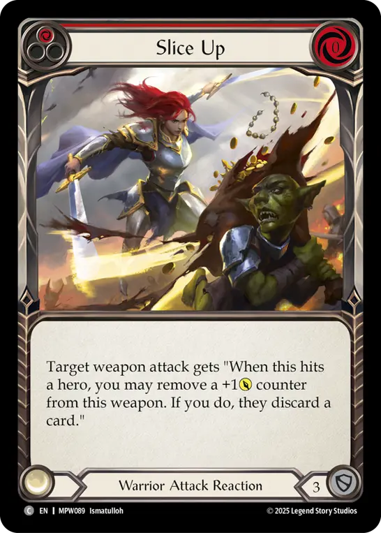 Slice Up — Rainbow Foil