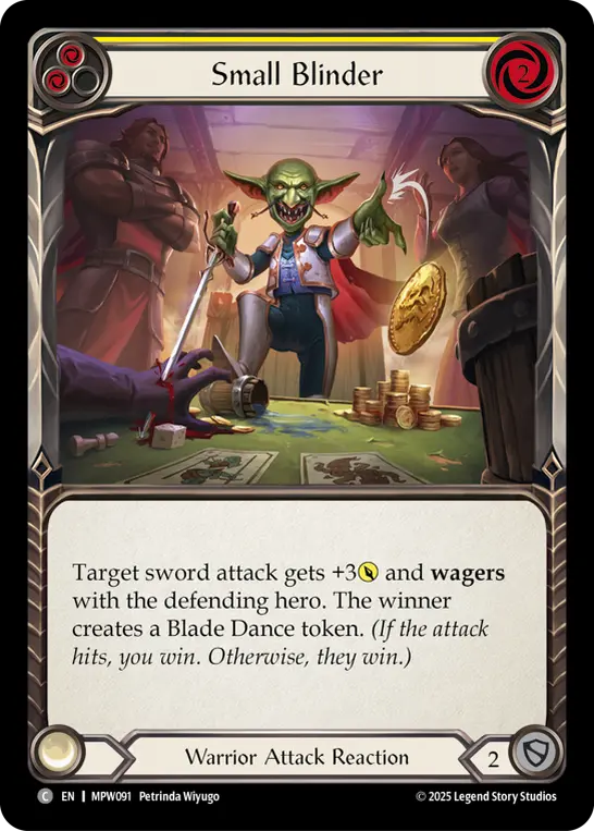 Small Blinder — Rainbow Foil