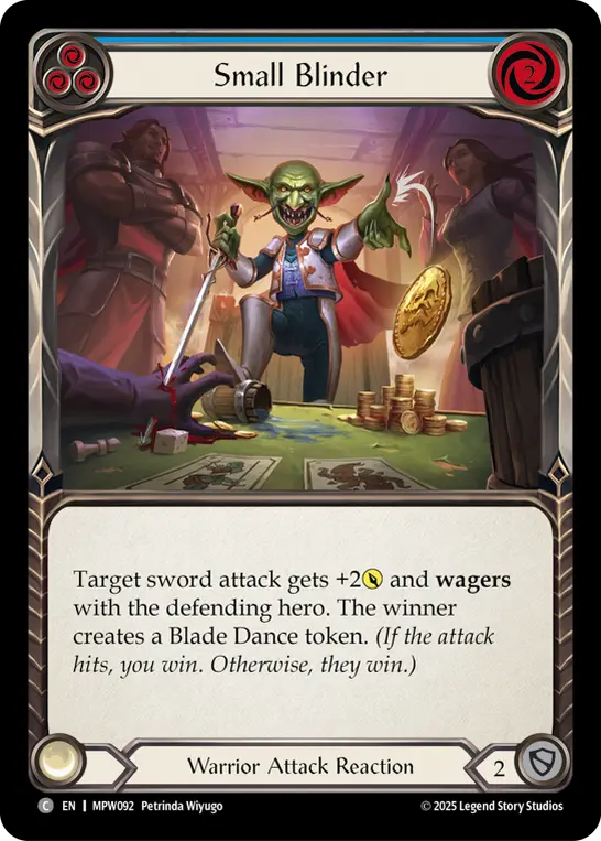 Small Blinder — Rainbow Foil