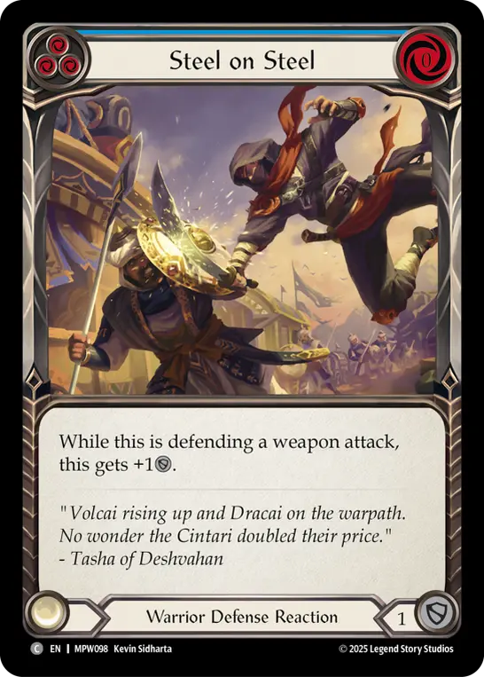 Steel on Steel — Rainbow Foil