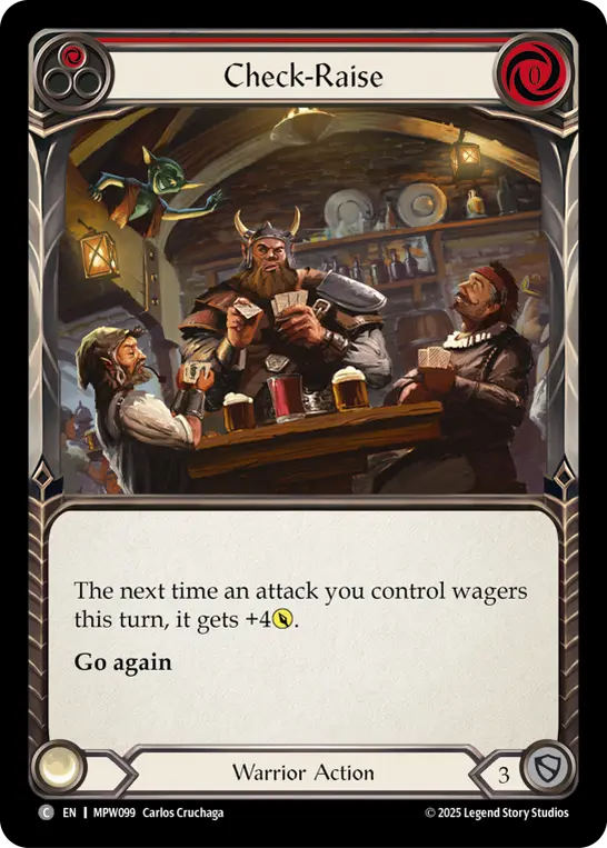 Check-Raise — Rainbow Foil