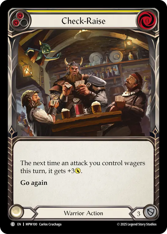 Check-Raise — Rainbow Foil