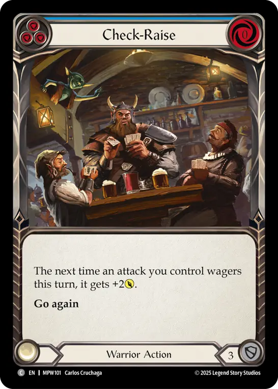 Check-Raise — Rainbow Foil