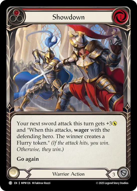 Showdown — Rainbow Foil